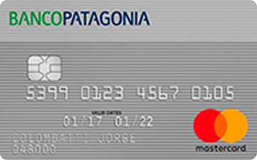 Tarjeta de crédito Mastercard Internacional Banco Patagonia