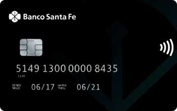 Tarjeta de crédito Signature/Black Banco de Santa Fe