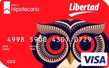 Tarjeta de crédito Libertad Banco Hipotecario