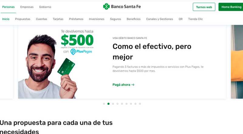 Información general - Banco de Santa Fe