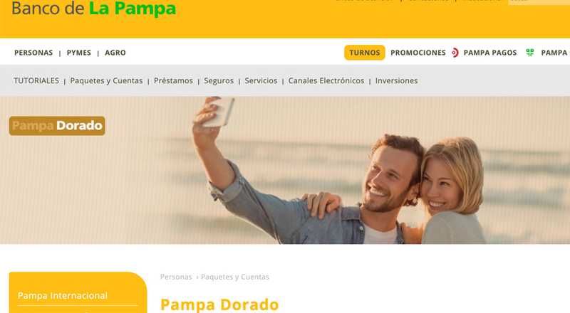 Tarjeta de crédito Mastercard GOLD Banco de La Pampa