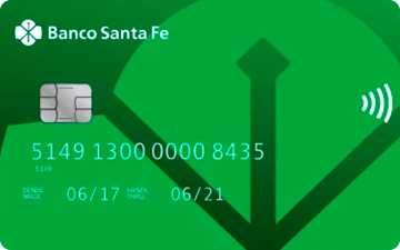 Tarjeta de crÃ©dito Internacional Banco de Santa Fe