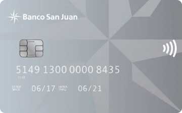 Tarjeta de crédito Platinum Banco San Juan
