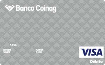 Tarjeta de débito Visa Banco Coinag