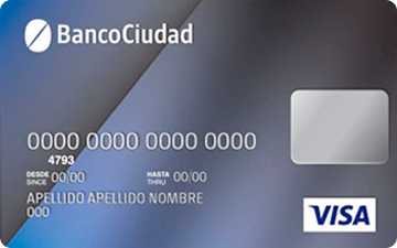 Tarjeta de crÃ©dito Visa Platinum Banco Ciudad