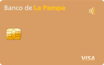 Tarjeta de crédito Caldén Visa GOLD Banco de La Pampa