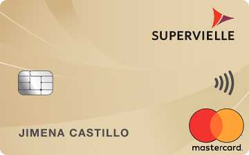 Tarjeta de crédito Mastercard Gold Banco Supervielle