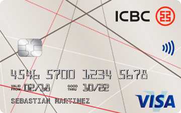 Tarjeta de crédito MasterCard Internacional ICBC