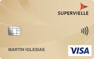 Tarjeta de crédito Visa Gold Banco Supervielle