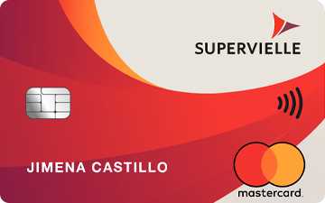 Tarjeta de crÃ©dito Mastercard Internacional Banco Supervielle