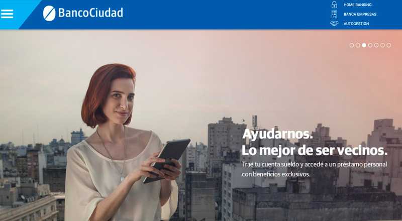 Información general - Banco Ciudad